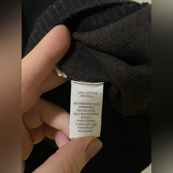 Men’s BKE V-Neck Sweater with Athletic Fit -‎ L - Picture 8 of 8